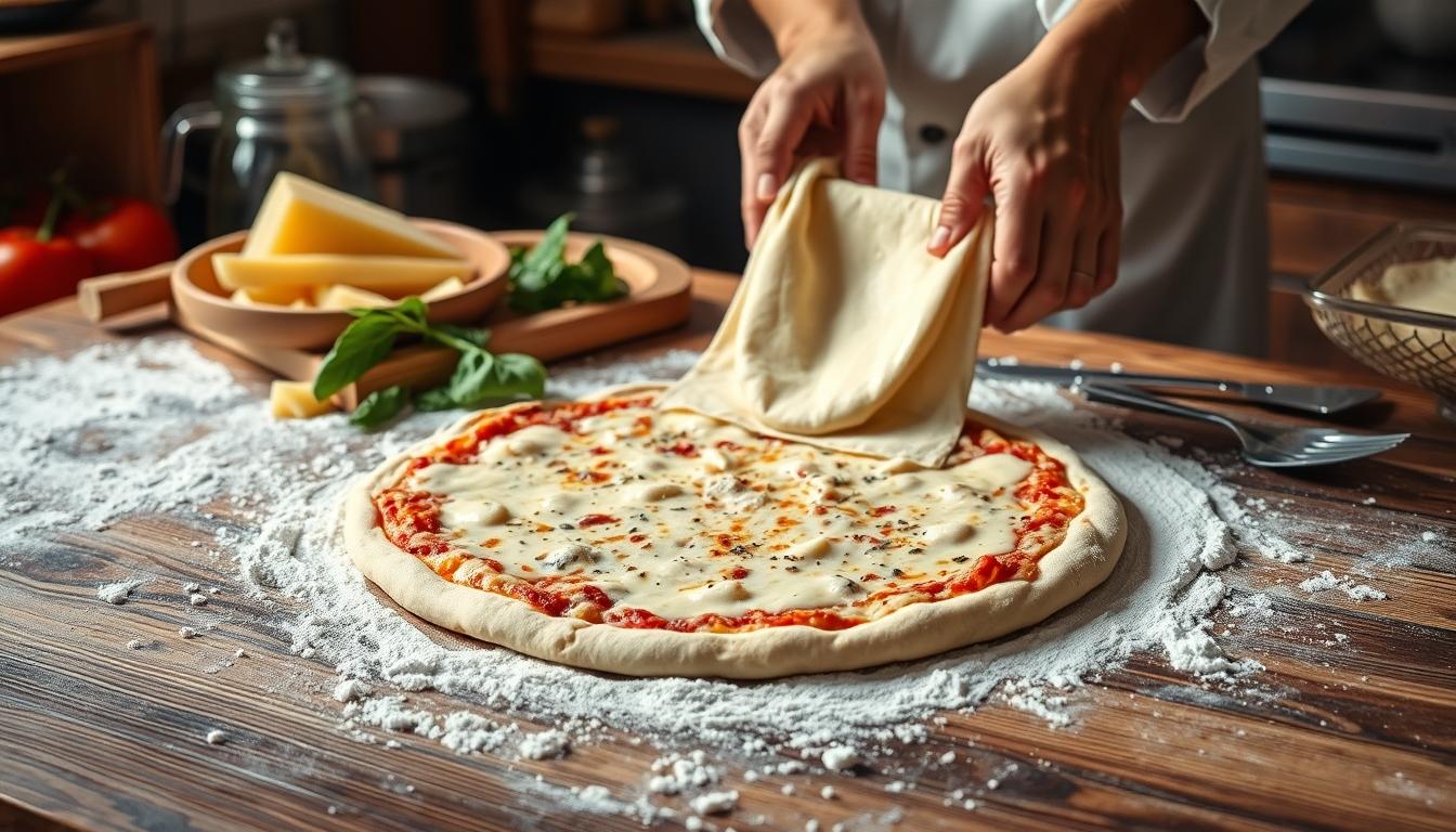 Quick weeknight dinner prepared in a home kitchen